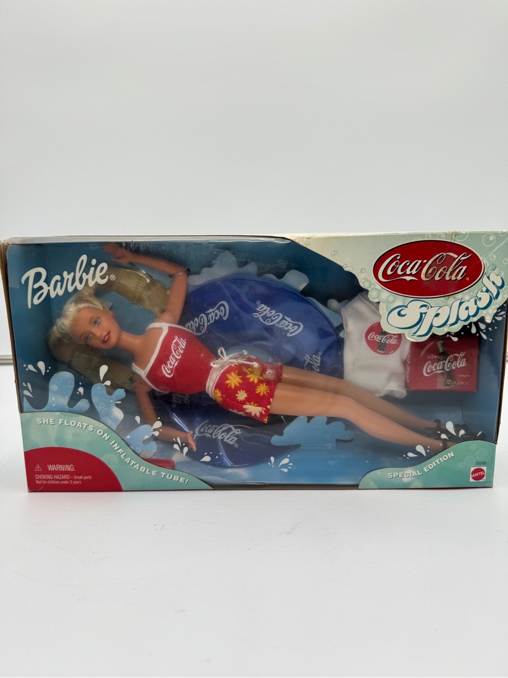Vintage 1999 Barbie Coca-Cola Splash! Special Edition Doll – Mattel #25590